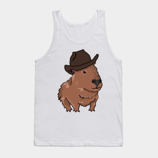 OK I PULL UP TO THE RODEO Capybara Tank Top